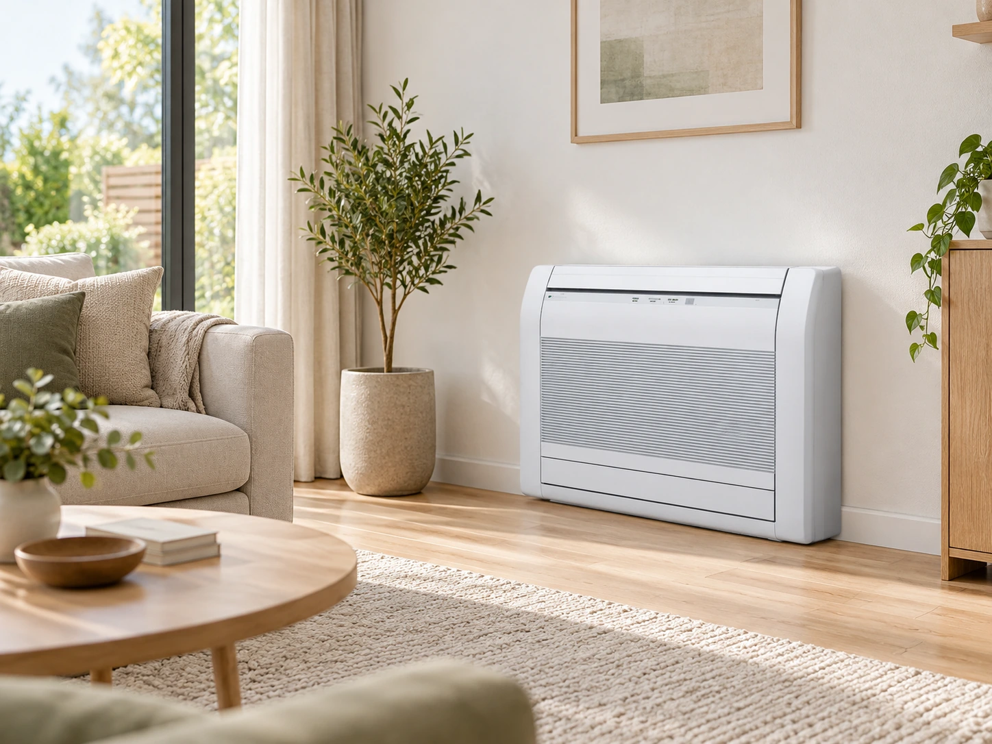 Fuji Electric KVCA в модерен домашен интериор